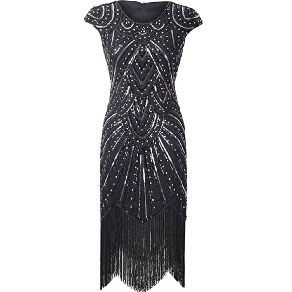 PrettyGuide Woman’s 1920s Flapper Dress (XL)